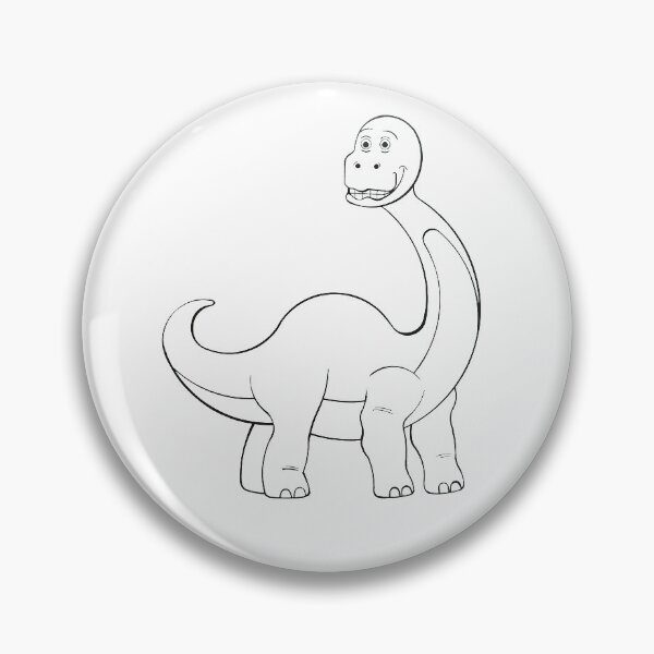 Item preview, Color Your Own Brontosaurus designed and sold by GrandpaH.