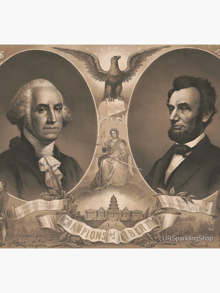 Disover US Presidents George Washington and Abraham Lincoln Socks