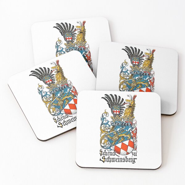 Item preview, GERMAN COAT OF ARMS Schenck zu Schweinsberg designed and sold by BulganLumini.