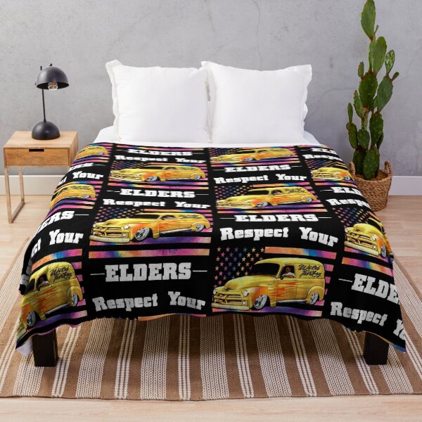 Item preview, Funny Car Guy - Respect Your Elders Classic Panel Truck designed and sold by CharJens.