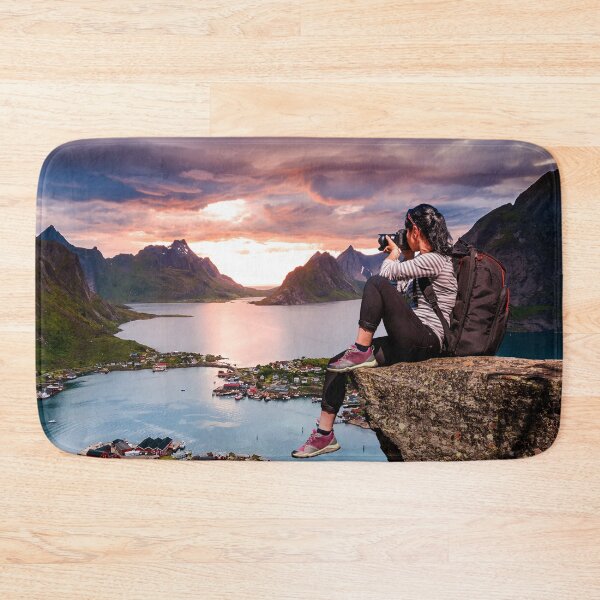 Item preview, Lofoten Islands Norway designed and sold by RegaloRepublic.