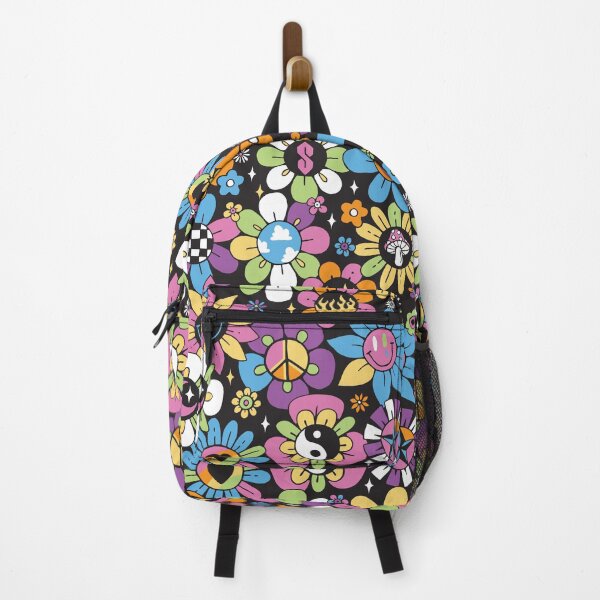 Item preview, Neon Pastel Smiley Blossoms designed and sold by dajonacevedo.