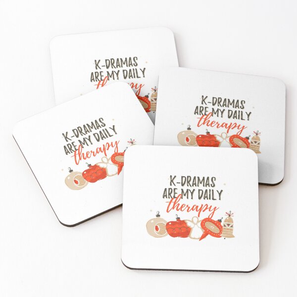 Item preview, K-Dramas Are My Daily Therapy (Christmas Edition) designed and sold by BlinkBuzzz.