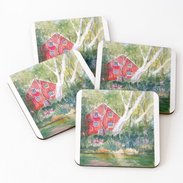 Item preview, Historic Grinnell Mill designed and sold by LibbyRudolfArt.