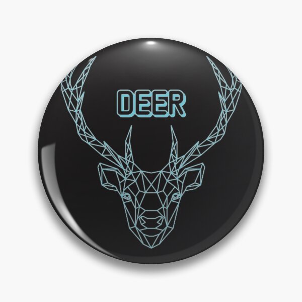 Item preview, geometric deer designed and sold by capotees.