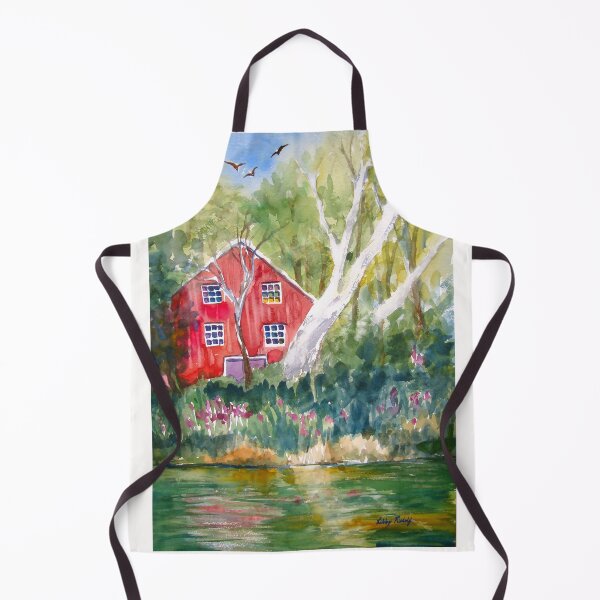Item preview, Historic Grinnell Mill designed and sold by LibbyRudolfArt.