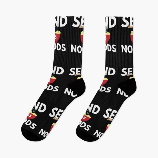 Item preview, Send Noods - Naughty Sarcastic Funny Ramen Noodle Foodie Humor designed and sold by Vibbin4Life33.