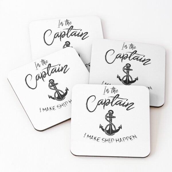 Item preview, I'm the captain I make ship happen designed and sold by OzyManDiaS90.