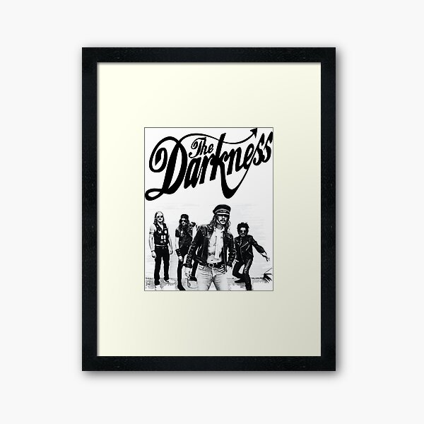The Darkness band Framed Art Print