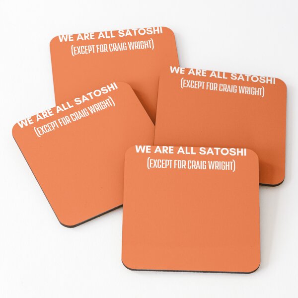 Item preview, We Are All Satoshi Except for Craig Wright Bitcoin Whitepaper designed and sold by ravishdesigns.