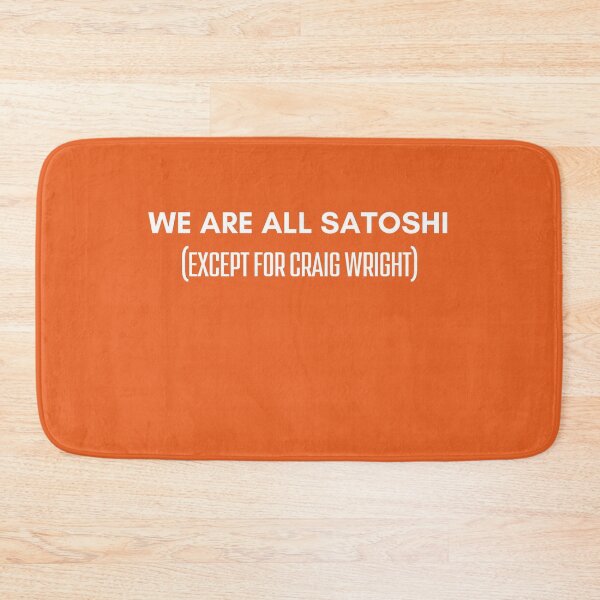 Item preview, We Are All Satoshi Except for Craig Wright Bitcoin Whitepaper designed and sold by ravishdesigns.