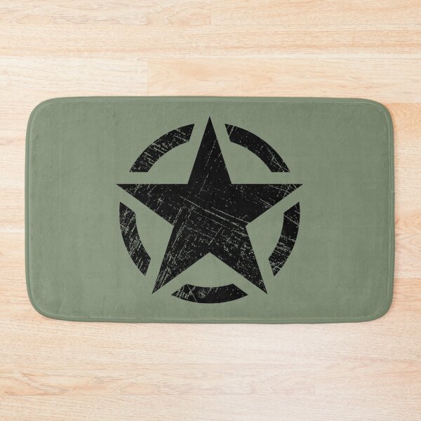 Item preview, Military Star - Vintage Black designed and sold by Lidra Zehcnas.