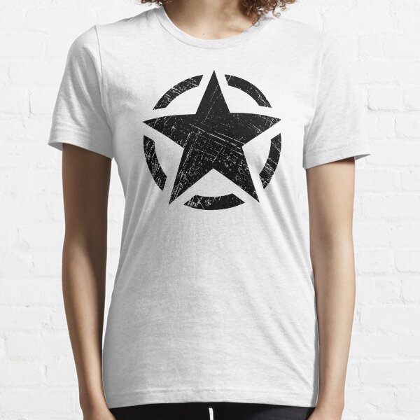 Item preview, Military Star - Vintage Black designed and sold by Lidra Zehcnas.
