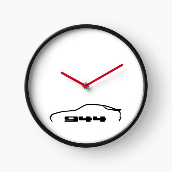 Porsche 944 - noir Horloge