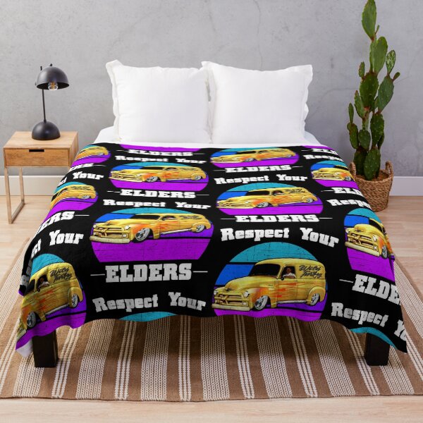 Item preview, Funny Car Guy - Respect Your Elders Classic Panel Truck designed and sold by CharJens.
