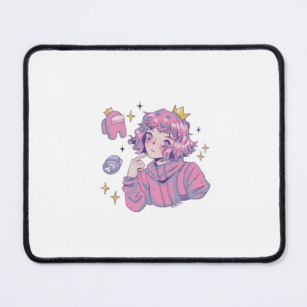 Item preview, Among Us Pink Cute Anime Impostor designed and sold by littleaxii.