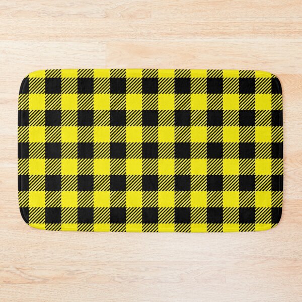 Item preview, Black and Yellow Buffalo Plaid designed and sold by SocialAtrophy.