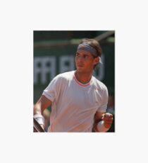 Rafael Nadal Tennis Champion Art Board