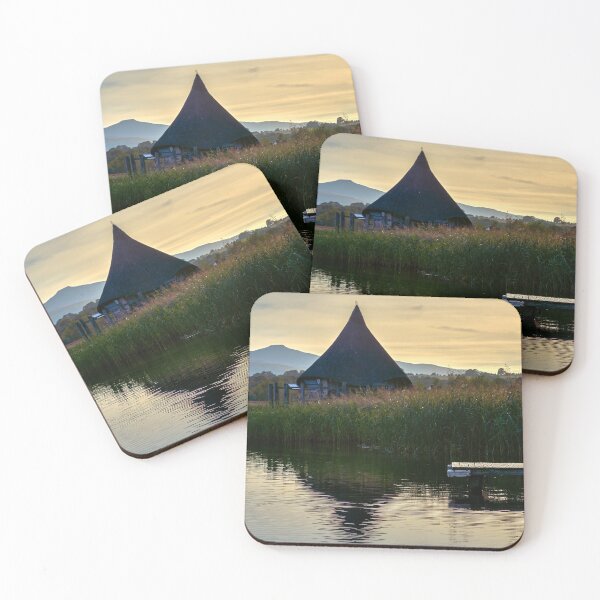 Item preview, Sunset over the Crannog, Llangorse Lake designed and sold by VnGphoto.