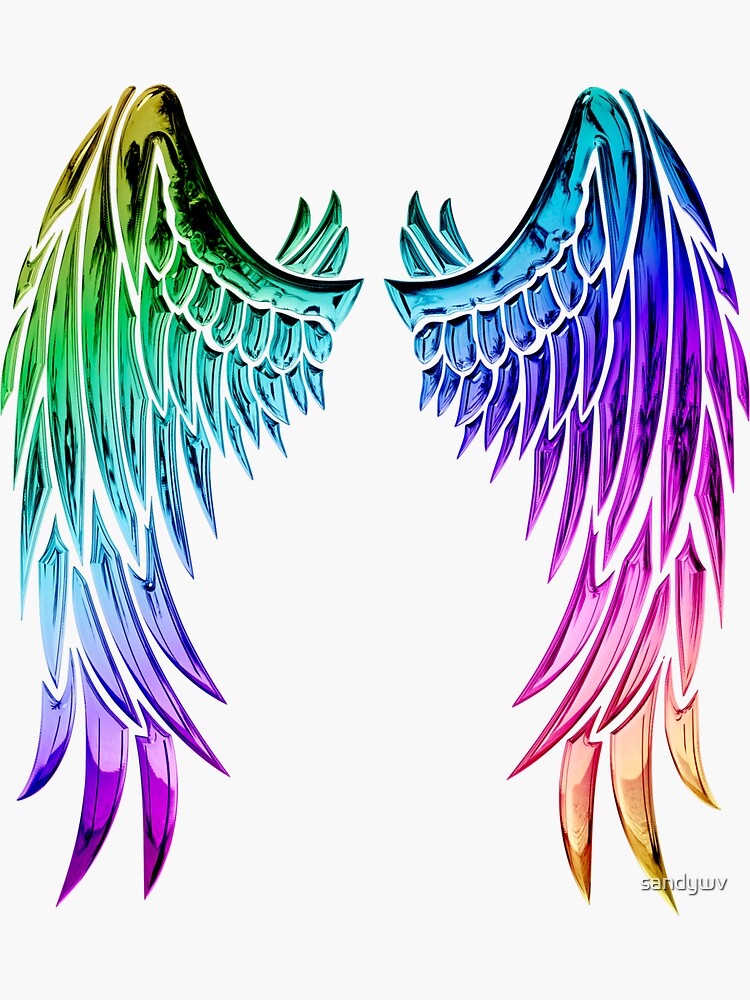  Guardian Angel  Sticker  by sandywv Redbubble