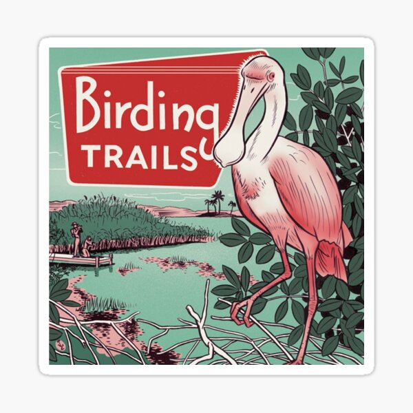 Item preview, Bird Trail  designed and sold by Broken Antler Designs .