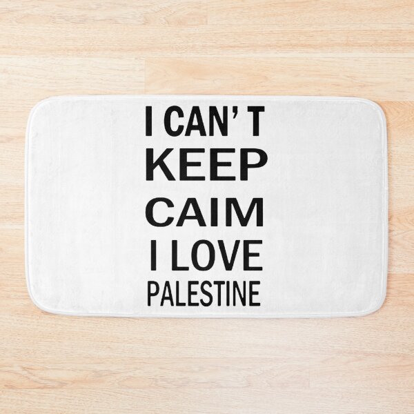 Item preview, I love Palestine Keep Calm and Love Kufeyya palestinian Gift Premium Art Apparel Essential Funny Cat Halloween designed and sold by DesignByHeartUK.