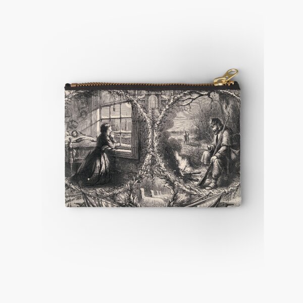 Item preview, Soldier and wife, 1863, Christmas Eve  designed and sold by Lady-Frost.