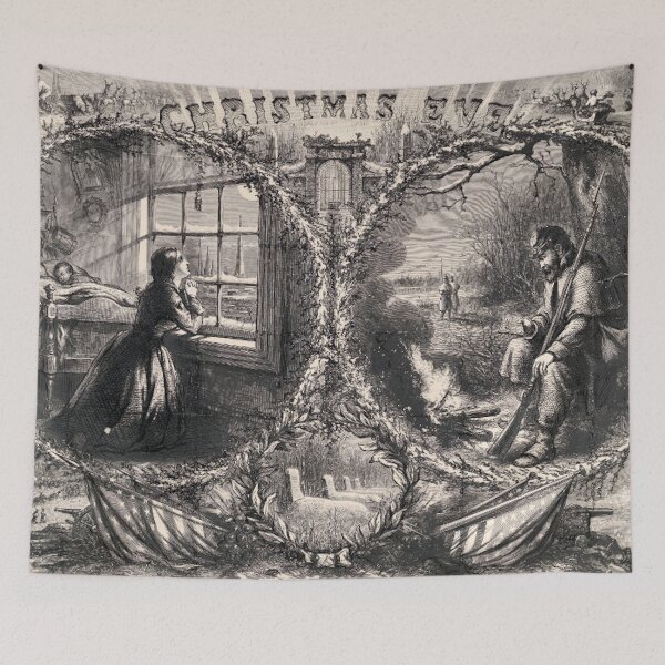 Item preview, Soldier and wife, 1863, Christmas Eve  designed and sold by Lady-Frost.