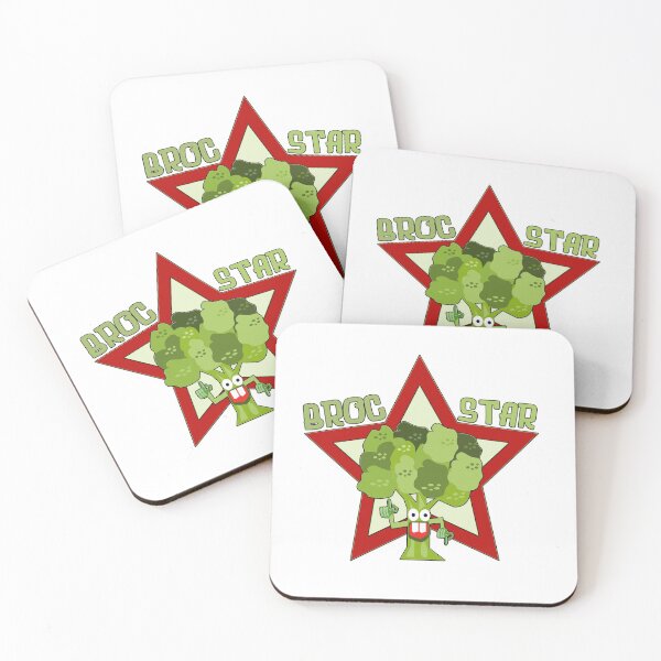 Item preview, Funny Vegan Cartoon - Broc Star designed and sold by MclaughlinGifts.