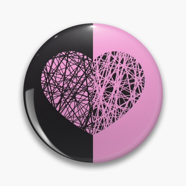 Item preview, Pink Heart Halves designed and sold by trendingatees.
