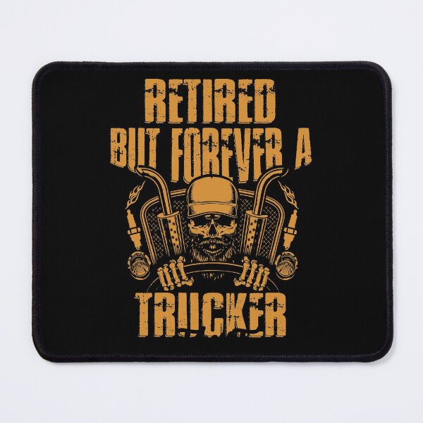Item preview, Retired But Forever Trucker memorial Truck Driver Gift designed and sold by SweetbeStore.