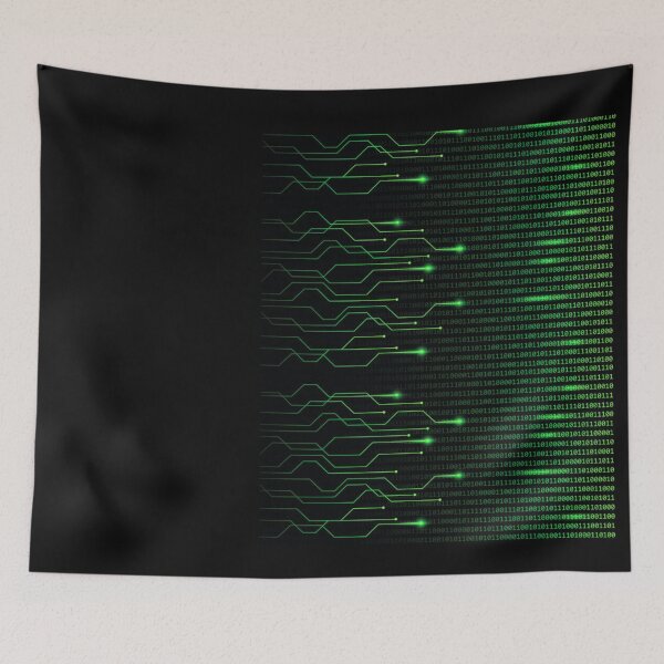 Item preview, Binary Code Inside Throw Blanket And Lightweight Fleece Blanket  designed and sold by harry mac.
