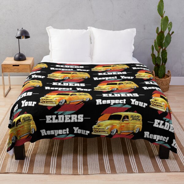 Item preview, Funny Car Guy - Respect Your Elders Classic Panel Truck designed and sold by CharJens.