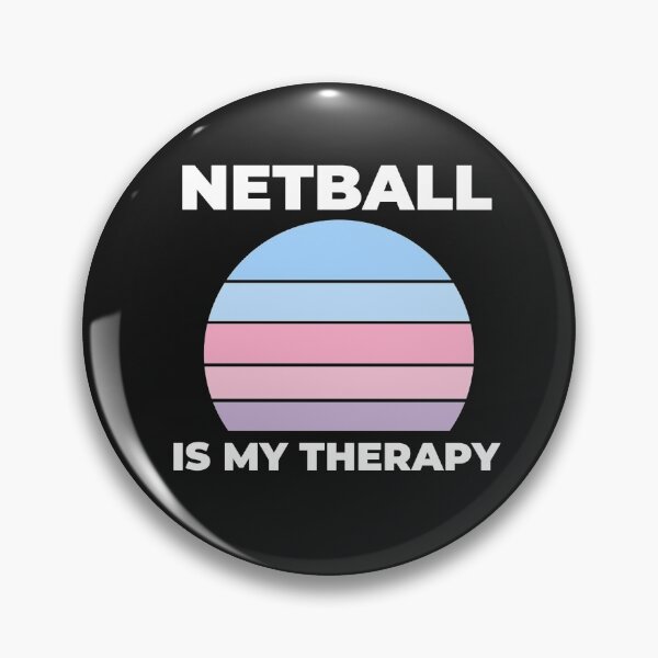 Item preview, Netball is my Therapy designed and sold by Sunset-1.