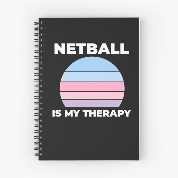 Item preview, Netball is my Therapy designed and sold by Sunset-1.