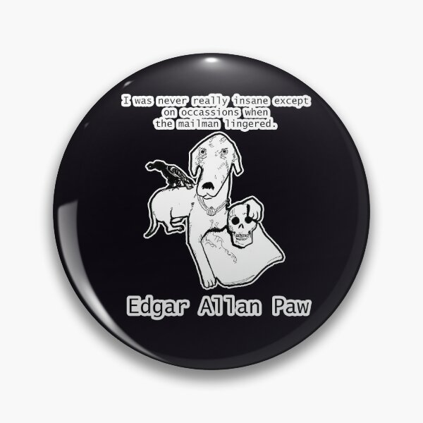 Item preview, Dog Author Edgar Allan Paw designed and sold by Starbelly208.