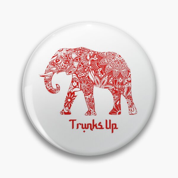 Item preview, DST - elephant floral designed and sold by EqualiTEEZ.
