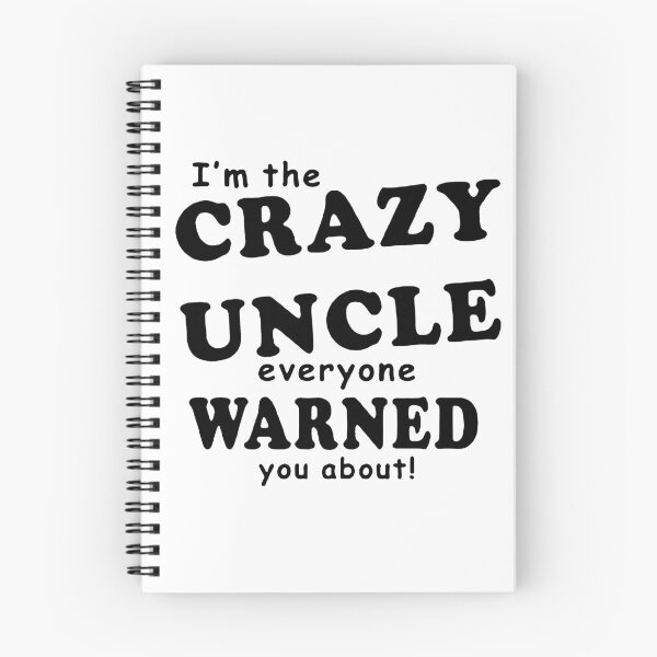 Item preview, Funny uncle i am the crazy uncle to be nephew new mom funny Gift Premium Apparel Funny Holiday Xmas designed and sold by DesignByHeartUK.