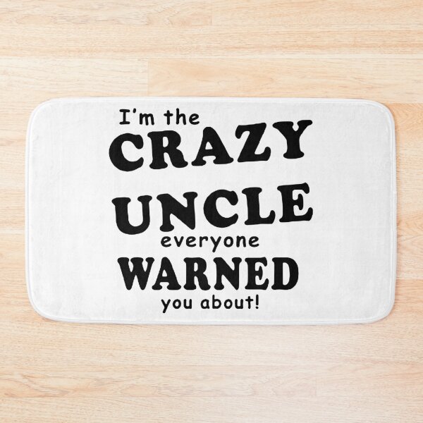 Item preview, Funny uncle i am the crazy uncle to be nephew new mom funny Gift Premium Apparel Funny Holiday Xmas designed and sold by DesignByHeartUK.