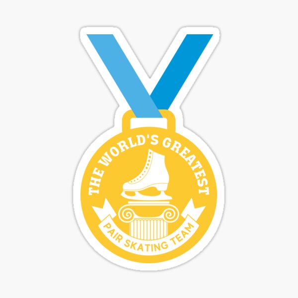 Item preview, The World’s Greatest Pair Skating Team Gold Medal designed and sold by TripleTriple.