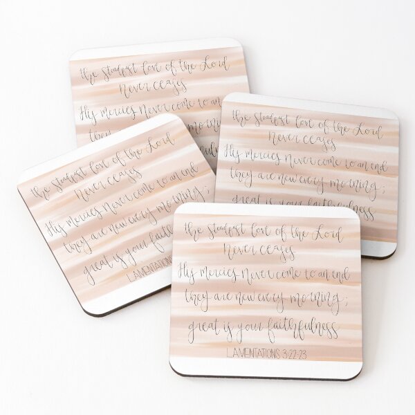 Item preview, Lamentations 3:22-23 designed and sold by laneyebrown.