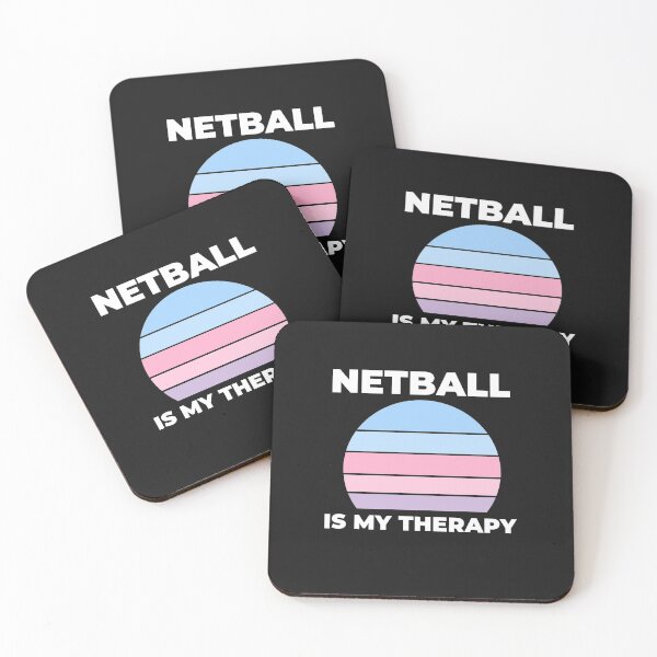 Item preview, Netball is my Therapy designed and sold by Sunset-1.
