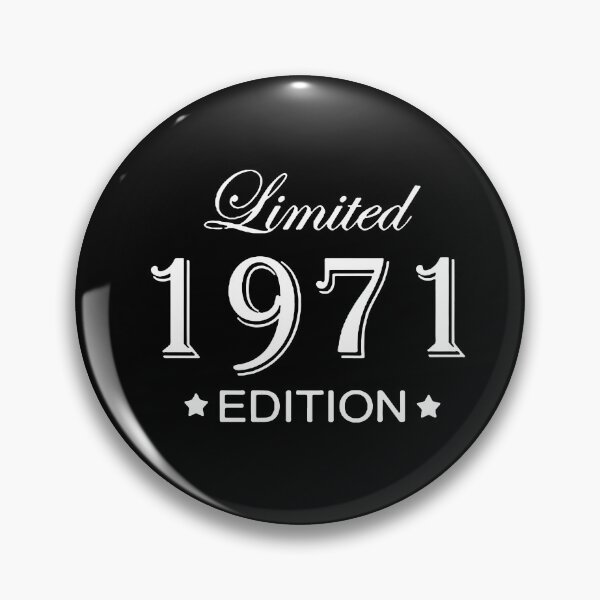 Item preview, Limited Edition 1971 Born in August 1971 53 Years of Being Awesome Birthday Anniversary Gift Idea Holiday Fun Party Premium Apparel Funny Xmas designed and sold by DesignByHeartUK.