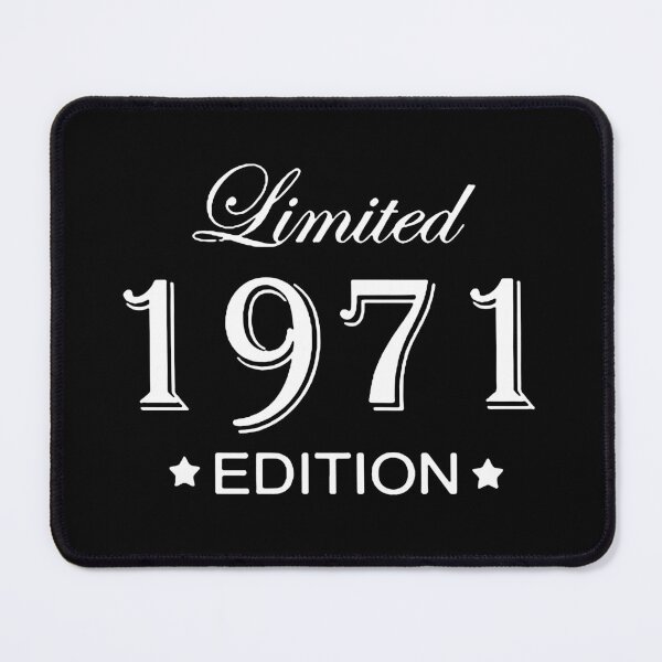 Item preview, Limited Edition 1971 Born in August 1971 53 Years of Being Awesome Birthday Anniversary Gift Idea Holiday Fun Party Premium Apparel Funny Xmas designed and sold by DesignByHeartUK.