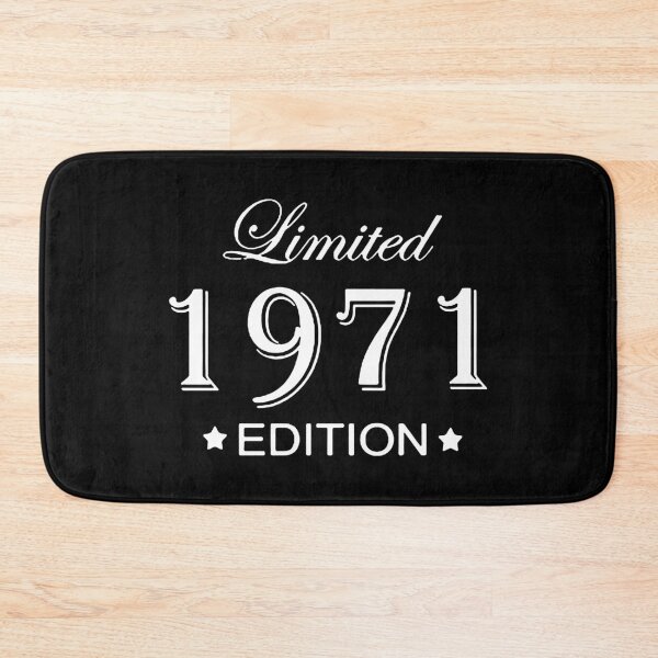 Item preview, Limited Edition 1971 Born in August 1971 53 Years of Being Awesome Birthday Anniversary Gift Idea Holiday Fun Party Premium Apparel Funny Xmas designed and sold by DesignByHeartUK.