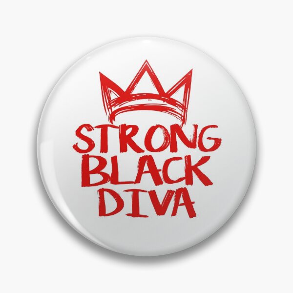 Item preview, DST - STRONG BLACK DIVA 2.0 designed and sold by EqualiTEEZ.
