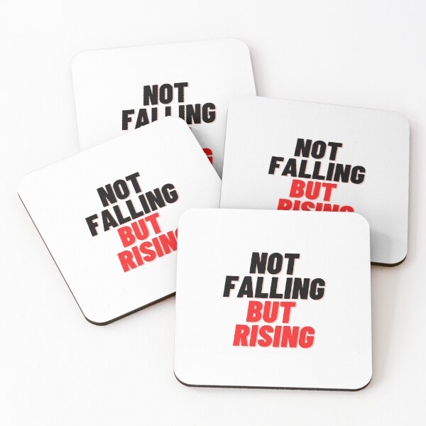 Item preview, NOT FALLING BUT RISING QUOTES FOR MOTIVATION  designed and sold by Alexa5454.