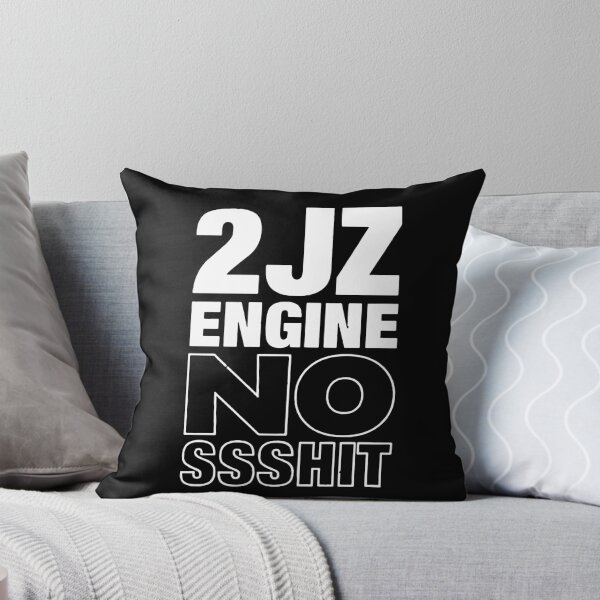 Item preview, 2JZ Engine No Shit Funny Engine Cylinder Shaft All Motor Funny Engine Car Design Happy Apparel Essential Inspiration Joy Mood Funny designed and sold by DesignByHeartUK.