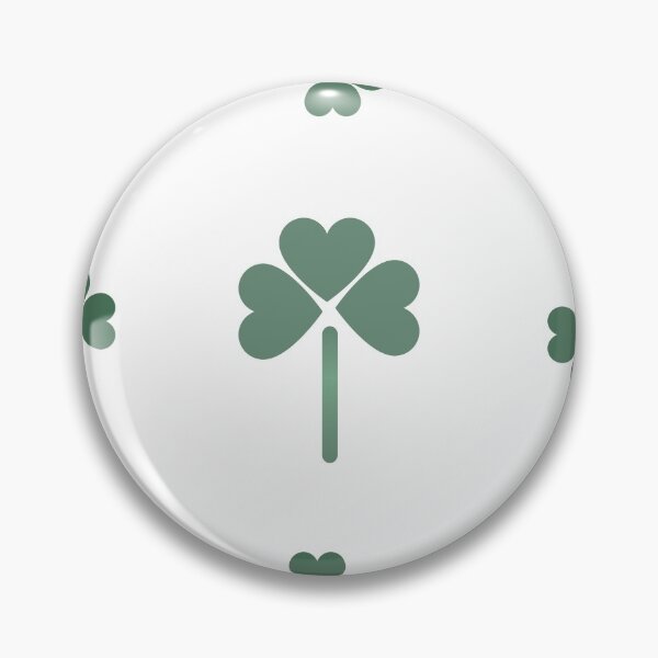 Item preview, Clover Pattern | Three-Leaf Clover Green on White designed and sold by WordsToArt.