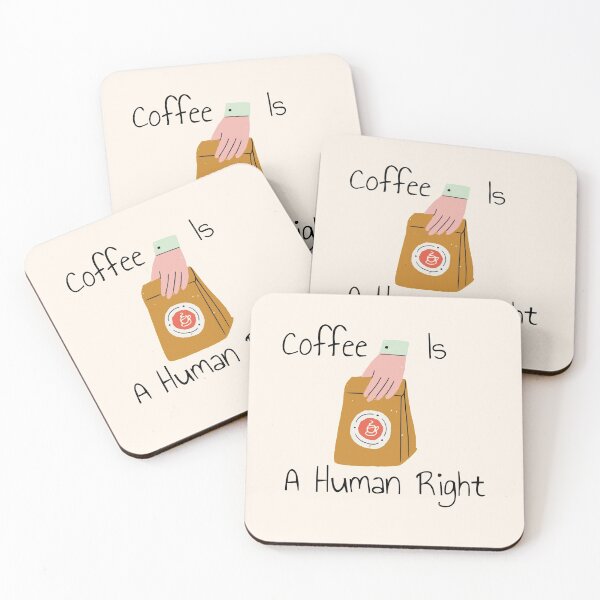Item preview, Coffee Is A Human Right designed and sold by Nesro34.
